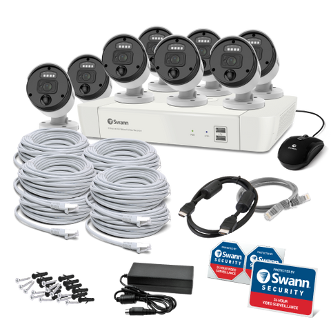 Refurbished 8 Camera 8 Channel 4K Master-Series NVR Security System | SONVK-87680W8
