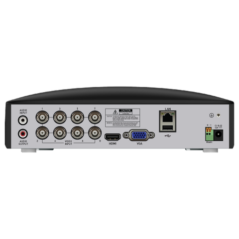 Refurbished Home 6 Camera 8 Channel 4K Ultra HD DVR Security System