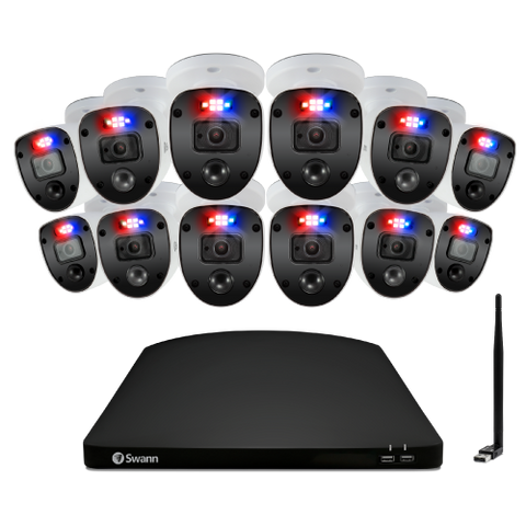 Home 12 Camera 16 Channel 1080p Full HD DVR Security System | SWDVK-1646812SLW