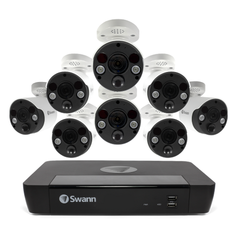 Refurbished 8 Camera 8 Channel 4K Ultra HD Professional NVR Security System | SONVK-886808FB