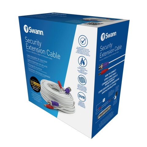 Security Extension Cable 50ft/15m  - SWPRO-15ULCBL