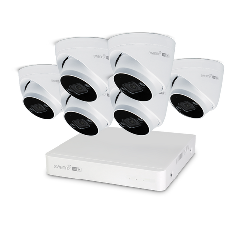 AdvancedX™ Wired 3K/5MP NVR Security System with 24/7 Recording | SWNVK-8ADVX5MP6D