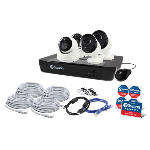 Refurbished 4 Camera 8 Channel 4K Ultra HD NVR Security System - SONVK-886802D2B