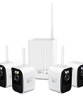 Swann MaxRanger4K™ Mini Long-Range Wireless Security System with 4 Cameras | SWNVK-MRMINISD4