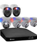 Refurbished Home 6 Camera 8 Channel 4K Ultra HD DVR Security System