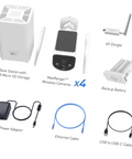 MaxRanger4K™ with 4G Extended Wi-Fi Range Security System with 4G - 4 Pack
