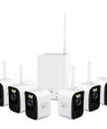 Swann MaxRanger4K™ Mini Long-Range Wireless Security System with 6 Cameras | SWNVK-MRMINISD6