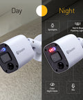 Refurbished Home 2K DVR Audio/Video Flashing & Spotlight Add-On Bullet Camera | SWPRO-2KMQB