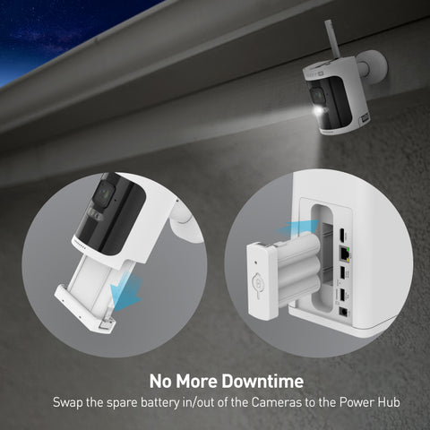AllSecure4K+ Wireless Security Kit with 4 x 4K Wire-Free Cameras & Power Hub | SWNVK-AS4KH4