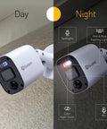 Home 4 Camera 8 Channel 2K DVR 256GB SD Card Security System with Mic | SWDVK-8468542KMQB