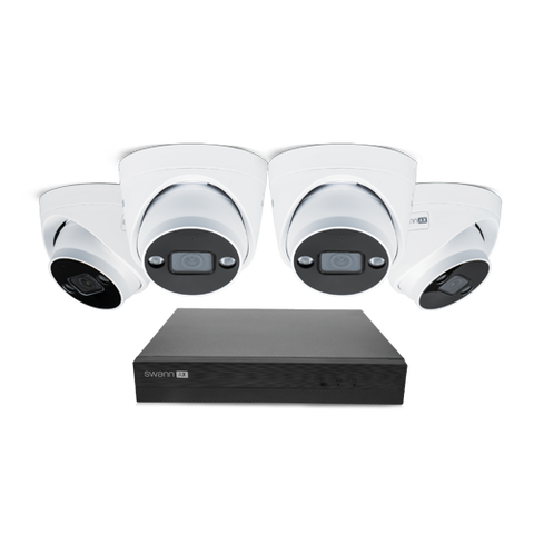 AdvancedX™ Wired 4K NVR Security System with 24/7 Recording |  SWNVK-8ADVANX4D