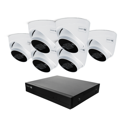 AdvancedX™ Wired 4K NVR Security System with 24/7 Recording | SWNVK-8ADVANX6D