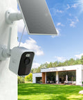 Swann MaxRanger4K™ Mini Long-Range Wireless Security System with Solar Panel & MaxRanger4K™ Video Doorbell | SONVK-MRVDBMINI6S4