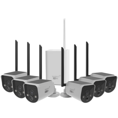 MaxRanger4K Pro™ Long Range Wireless Security System with Radar Detection | SWNVK-MR4KPROSD6