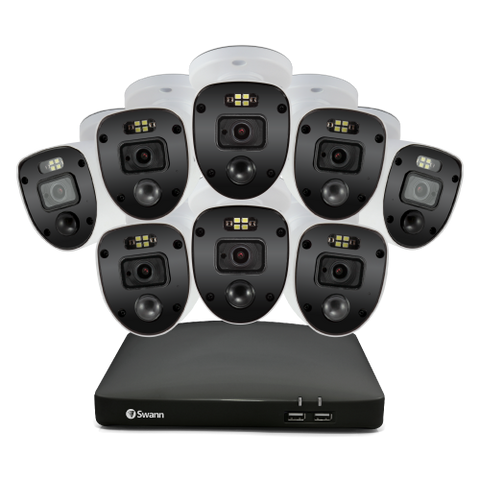 Home 8 Camera 8 Channel 1080p Full HD DVR Security System | SWDVK-846808SL