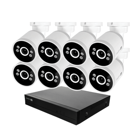 AdvancedX™ Wired 4K NVR Security System with 24/7 Recording | SWNVK-8ADVANX8B