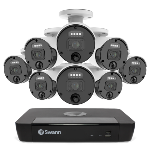8 Camera 8 Channel 4K Master-Series NVR Security System | SWNVK-876808