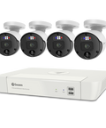4 Camera 8 Channel 4K Ultra HD Professional NVR Security System | SWNVK-88980W4