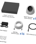 Swann EliteX™ 6K/12MP NVR Security System with 16 Dome Cameras | SONVK-16EX1612MPD
