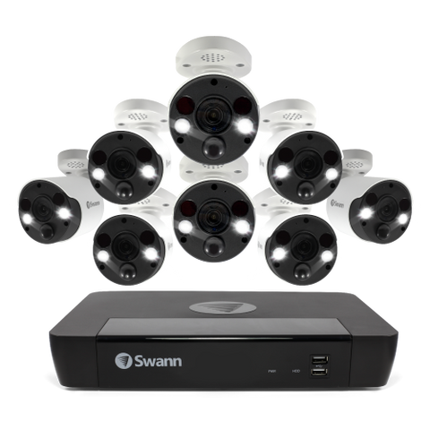 Refurbished 8 Camera 8 Channel 4K Ultra HD Professional NVR Security System | SONVK-886808FB