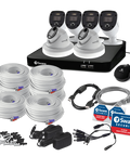 Home 6 Camera 8 Channel 4K Ultra HD DVR Security System