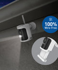 Refurbished AllSecure600 2K Wireless Security Kit with 4 x Wire-Free Cameras & NVR Tower | SONVK-600SD4