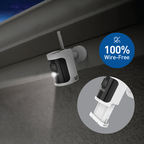 Refurbished AllSecure600 2K Wireless Security Kit with 4 x Wire-Free Cameras & NVR Tower | SONVK-600SD4