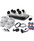 Refrubsihed 6 Camera 8 Channel 4K Ultra HD DVR Security System - SODVK-855806D