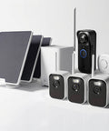 Swann MaxRanger4K™ Mini Long-Range Wireless Security System with Solar Panel & MaxRanger4K™ Video Doorbell | SONVK-MRVDBMINI3S3