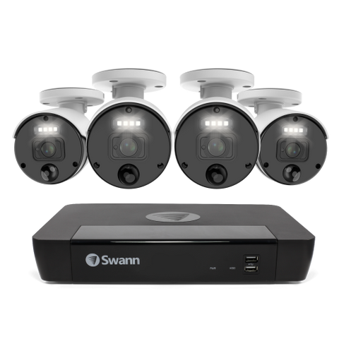 4 Camera 8 Channel 4K Master-Series NVR Security System | SWNVK-876804