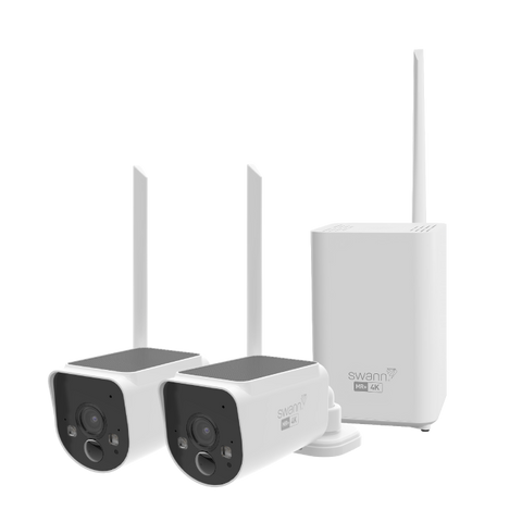 Refurbished MaxRanger4K™ Solar 2 Camera Security System with Longest Range Wireless  | SWNVK-MAXV2SD2