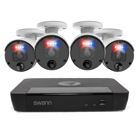 Refurbished 4 Camera 8 Channel 4K Master-Series NVR Security System | SWNVK-876804SF