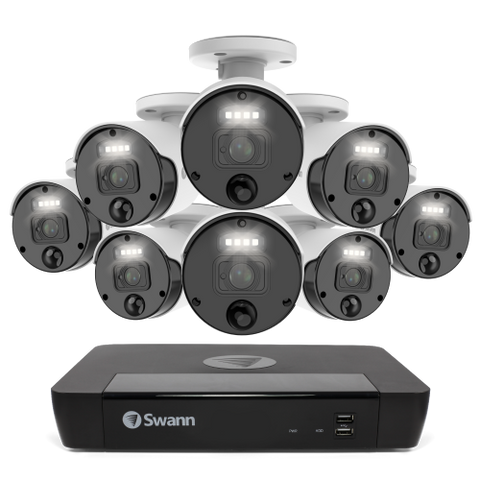 8 Camera 8 Channel 4K Master-Series NVR Security System | SWNVK-876808