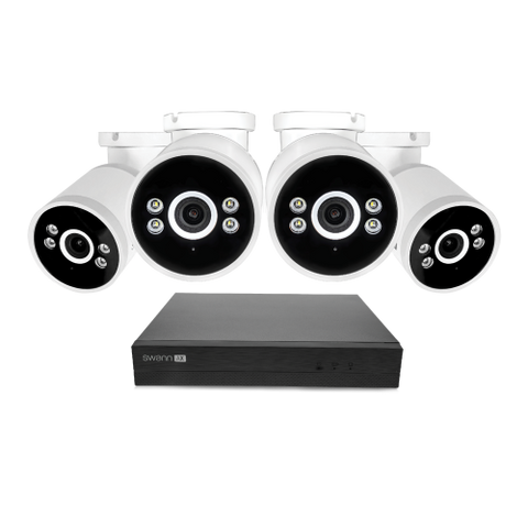 AdvancedX™ Wired 4K NVR Security System with 24/7 Recording | SWNVK-8ADVANX4B