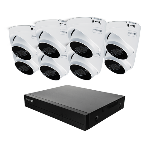 AdvancedX™ Wired 4K NVR Security System with 24/7 Recording | SWNVK-8ADVANX8D