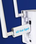 MaxRanger4K™ with 4G Extended Wi-Fi Range Security System with 4G - 4 Pack