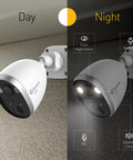 2KO Outdoor Wi-Fi Spotlight Security Camera with 2-Way Talk, Siren & Heat + Motion Detection | SWIFI-2KOCAM