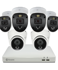 6 Camera 8 Channel 1080p Full HD DVR Security System (Plain Box Packaging) - SWDVK-84680W4SL2D