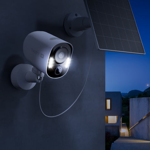 Xtreem4K Eco Wireless Security Camera with Solar Panel | SWIFI-4KXTRMECO