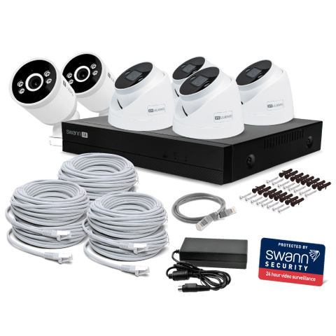 AdvancedX™ Wired 4K NVR Security System with 24/7 Recording | SWNVK-8ADVANX4D2B