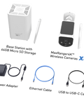 MaxRanger4K™ Solar 3 Camera Security System with Longest Range Wireless  | SWNVK-MAXV2SD3