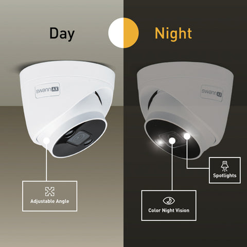 AdvancedX™ Wired 4K NVR Security System with 24/7 Recording |  SWNVK-8ADVANX4D