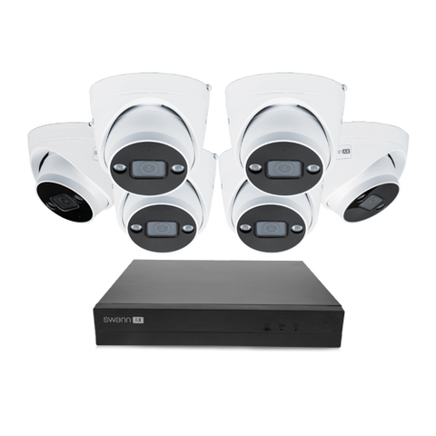 AdvancedX™ Wired 4K NVR Security System with 24/7 Recording | SWNVK-8ADVANX6D