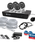 4 Camera 8 Channel 4K Master-Series NVR Security System | SWNVK-876804