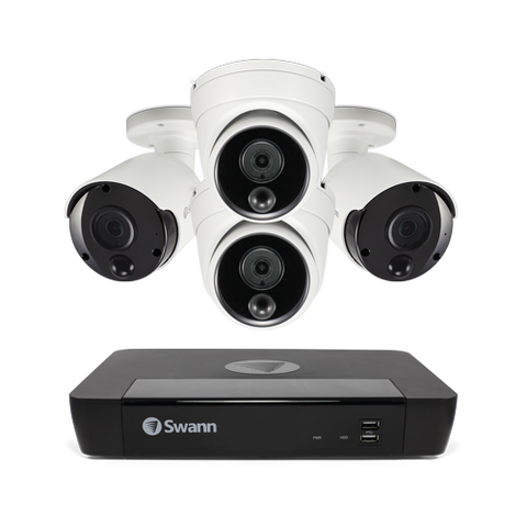 Refurbished 4 Camera 8 Channel 4K Ultra HD NVR Security System - SONVK-886802D2B