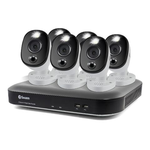 Refurbished 6 Camera 8 Channel 4K Ultra HD DVR Security System - SWDVK-855806WL