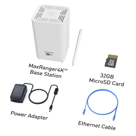 MaxRanger4K™ Base Station with 32GB MicroSD Card | SONVW-MR4KSTN