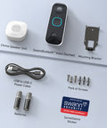 Buddy4K Video Doorbell with SwannShield AI Voice Assistant | SWIFI-4KBUDDY