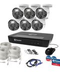 Refurbished 6 Camera 8 Channel 4K Master-Series NVR Security System | SONVK-876806
