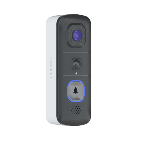 EVO Wireless Video Doorbell with SwannShield AI Voice Assistant | SWIFI-SEVDBC